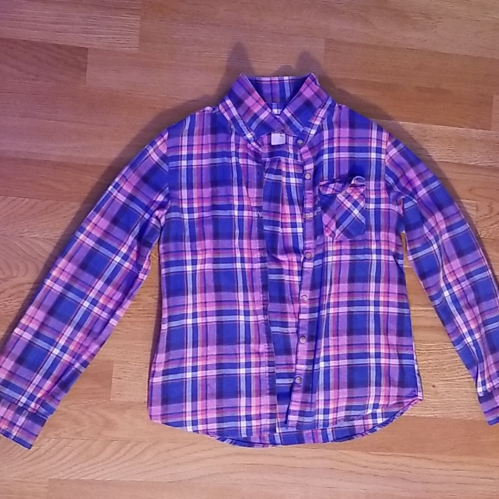 kid's flannel shirt